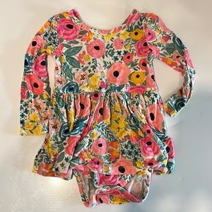 Play by Little Sleepies Dress in Secret Garden